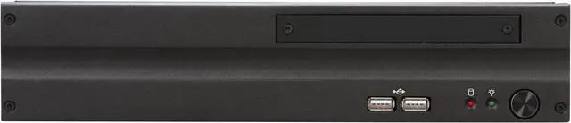 Alt view image 4 of 11 - Jetway HBJC110C91-330-B Intel 945GC Black Mini / Booksize Barebone System