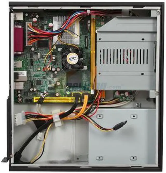 Alt view image 8 of 11 - Jetway HBJC110C91-330-B Intel 945GC Black Mini / Booksize Barebone System