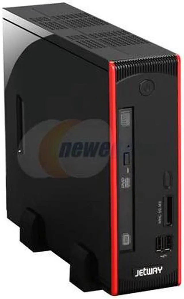 Main image of Jetway HBJC230C63P-330D-B NVIDIA ION Black Mini / Booksize Barebone System