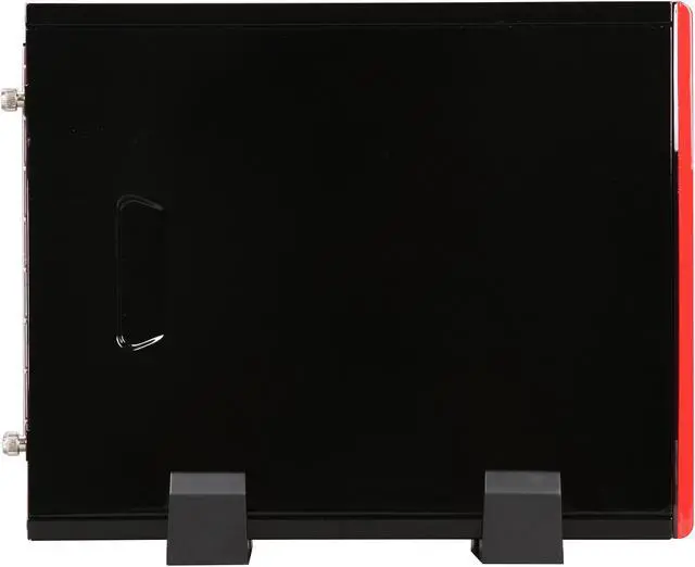 Alt view image 4 of 9 - Jetway HBJC230C63P-330D-B NVIDIA ION Black Mini / Booksize Barebone System