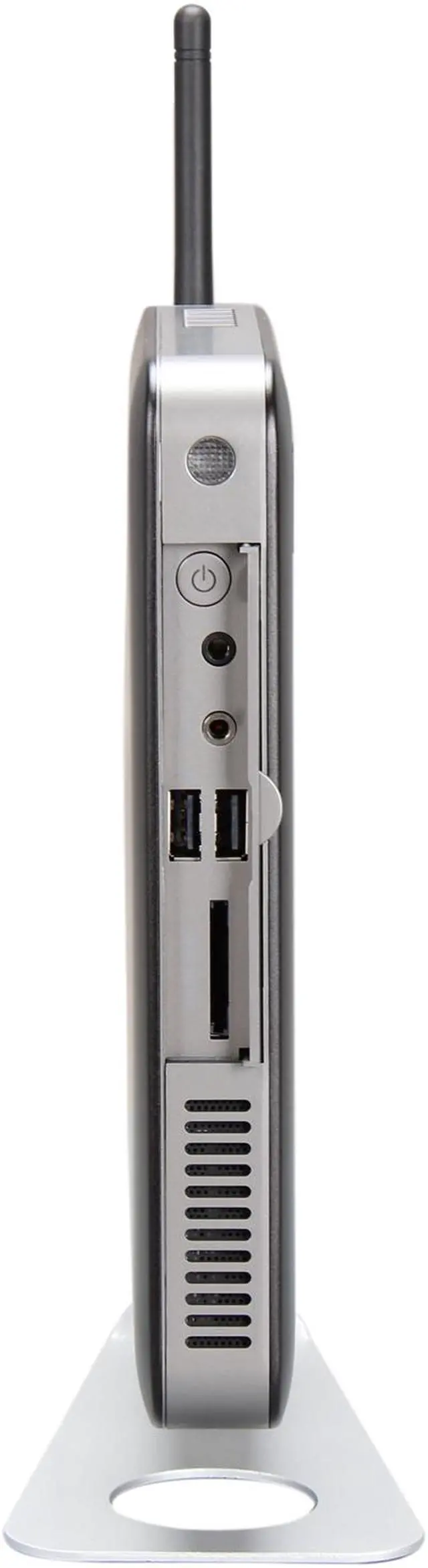 Alt view image 2 of 6 - Jetway Mini-Top Atom Dual-Core 525 Intel NM10 NVIDIA ION2 with WiFi /Remote Control DDR3 Mini Barebone