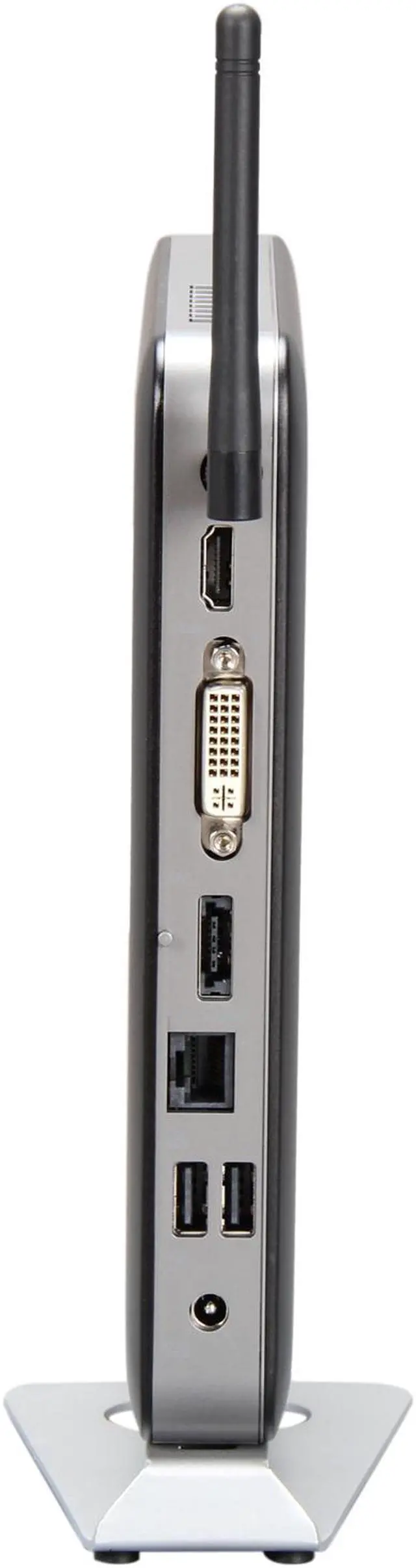 Alt view image 4 of 6 - Jetway Mini-Top Atom Dual-Core 525 Intel NM10 NVIDIA ION2 with WiFi /Remote Control DDR3 Mini Barebone