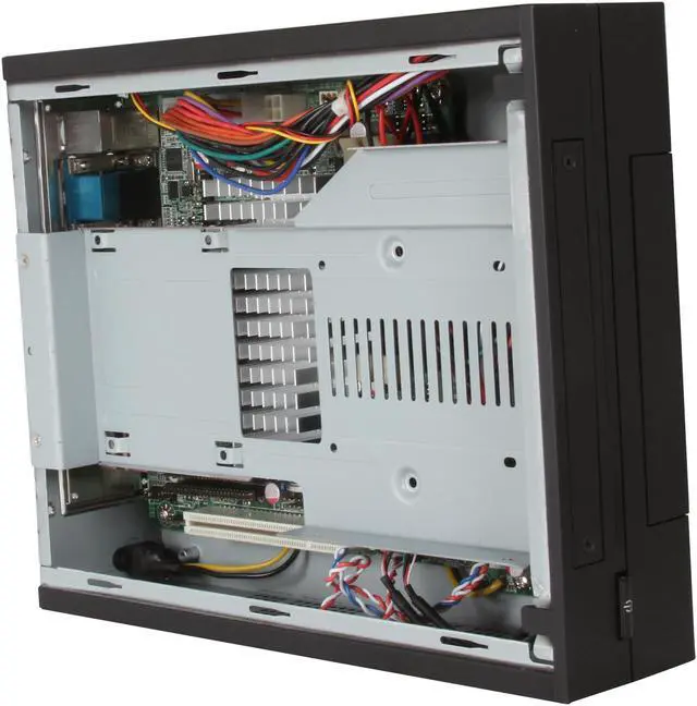 Alt view image 6 of 8 - Jetway HBJC200F99-525-B Black Mini / Booksize Barebone System