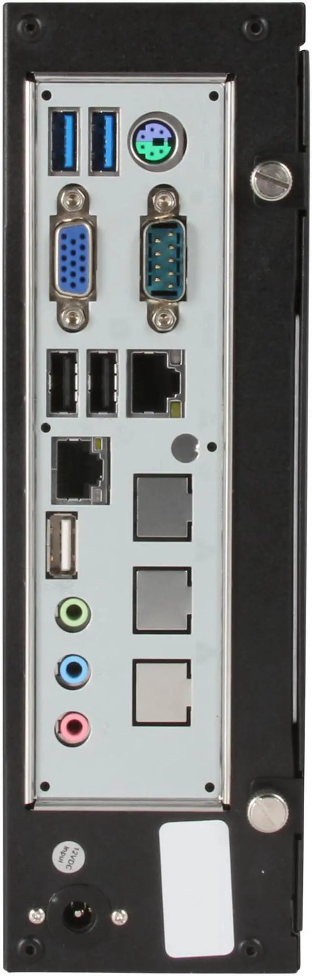 Alt view image 7 of 8 - Jetway HBJC200F99-525-B Black Mini / Booksize Barebone System