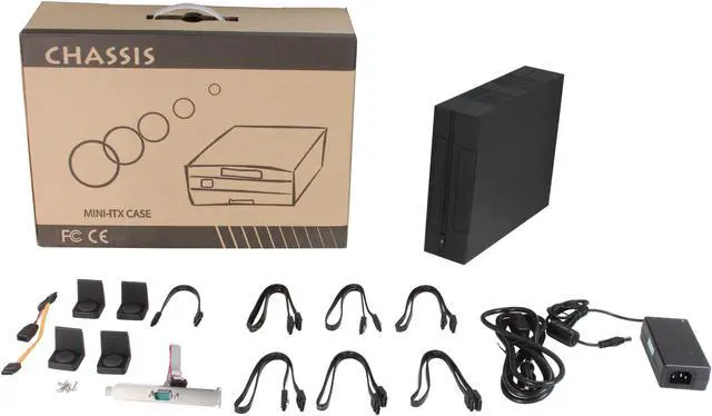 Alt view image 8 of 8 - Jetway HBJC200F99-525-B Black Mini / Booksize Barebone System