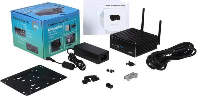 Alt view image 6 of 6 - Jetway JBC310U91 (HBJC310U91W2807-BN) Mini / Booksize Barebone System