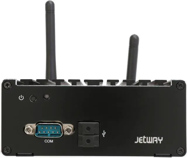 Alt view image 2 of 5 - Jetway HBJC311U93W-2930-S Fanless NUC Barebone, 2*HDMI, 2*Intel GbLAN, Wi-Fi + BT, Aluminum Alloy Chassis