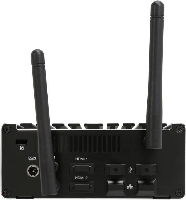 Alt view image 4 of 5 - Jetway HBJC311U93W-2930-S Fanless NUC Barebone, 2*HDMI, 2*Intel GbLAN, Wi-Fi + BT, Aluminum Alloy Chassis