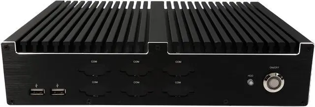 Alt view image 2 of 6 - Jetway HBJC501F9QUW-Q87-B Fanless Intel 4th Generation Intel Core i7/i5/i3 Barebone w/TPM IC Onboard, HDMI, DVI-D, VGA Support iAMT9.0 w/ WiFi