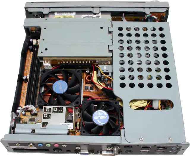 Alt view image 6 of 14 - ASUS DIGIMATRIX Intel Socket 478 SiS 651 Mini / Booksize Barebone System