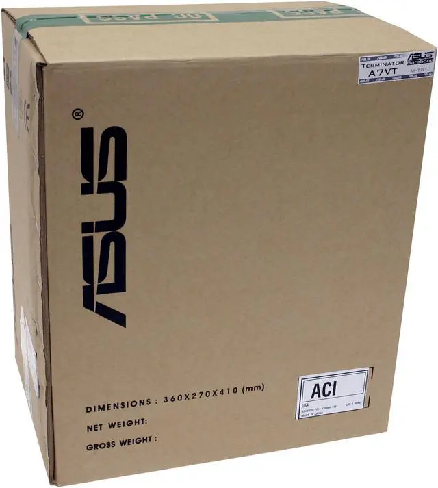 Alt view image 10 of 10 - ASUS Terminator A7VT AMD Socket A(462) VIA KM266 Barebone