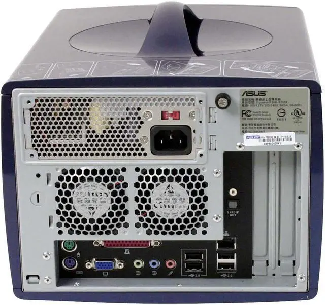 Alt view image 5 of 10 - ASUS S-presso S1-P112 Standard Intel Socket 478 Intel 865G Barebone