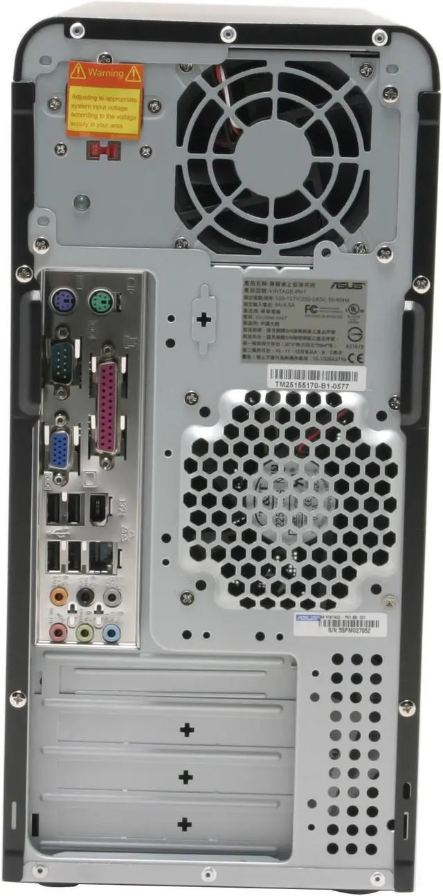 Alt view image 4 of 9 - ASUS Vintage Vintage-PH1 Intel Socket T(LGA775) Intel 915G Barebone