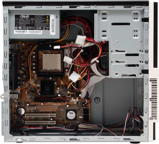 Alt view image 9 of 16 - ASUS Vintage V2-AE1 AMD Socket 939 VIA K8M800 Barebone