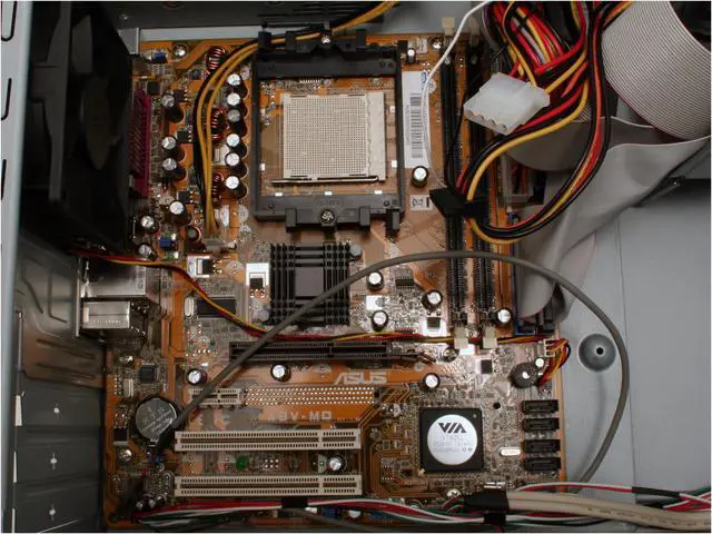 Alt view image 12 of 16 - ASUS Vintage V2-AE1 AMD Socket 939 VIA K8M800 Barebone