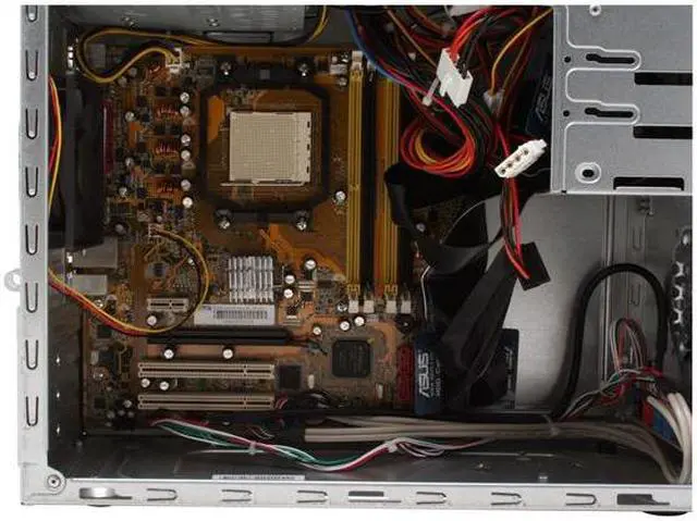Alt view image 8 of 16 - ASUS Vintage V2-AH2 AMD Socket AM2 NVIDIA GeForce 6150 Barebone