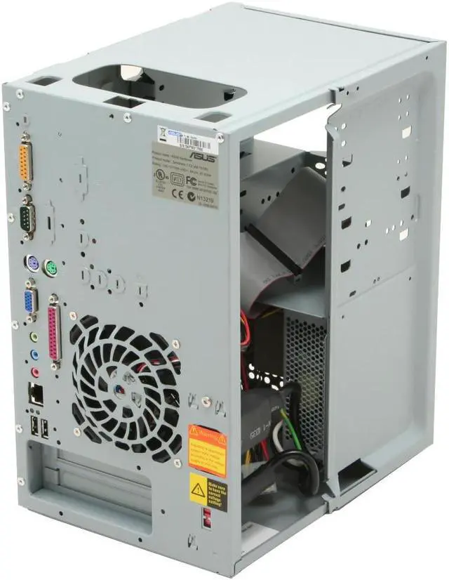 Alt view image 4 of 9 - ASUS Terminator T1-C3 Intel Socket 370 VIA CLE266 Barebone