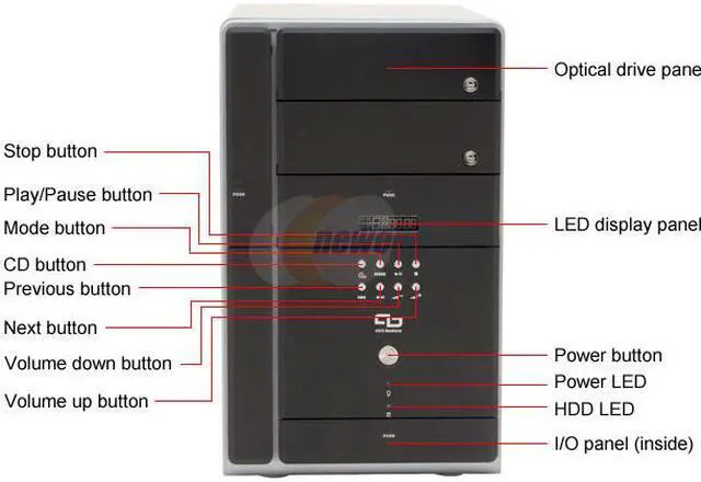 Alt view image 3 of 14 - ASUS T2-PH2 Intel Socket T(LGA775) Intel 945G Barebone
