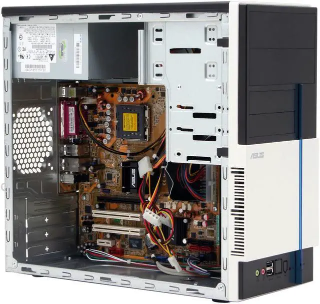 Alt view image 11 of 14 - ASUS V2-P5945G Intel Socket T(LGA775) Intel 945G Barebone