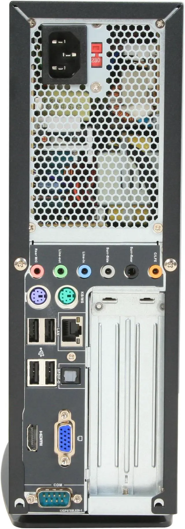 Alt view image 14 of 18 - ASUS P2 Series P2-M3A3200 AMD Socket AM2+ / AM2 AMD 780G 1 x HDMI Barebone