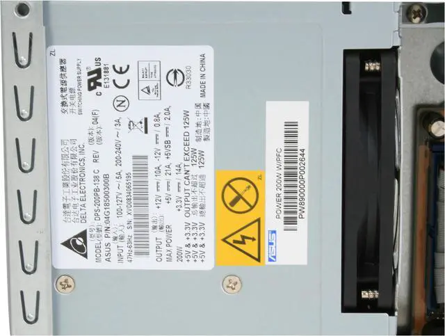 Alt view image 11 of 18 - ASUS P2 Series P2-M3A3200 AMD Socket AM2+ / AM2 AMD 780G 1 x HDMI Barebone