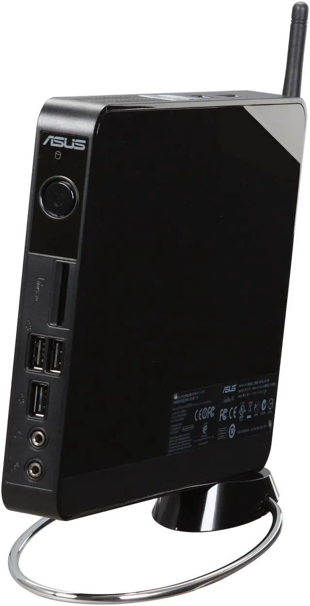 Alt view image 6 of 8 - ASUS EeeBox PC EB1012P-B0320 Intel NM10 Black Mini / Booksize Barebone System