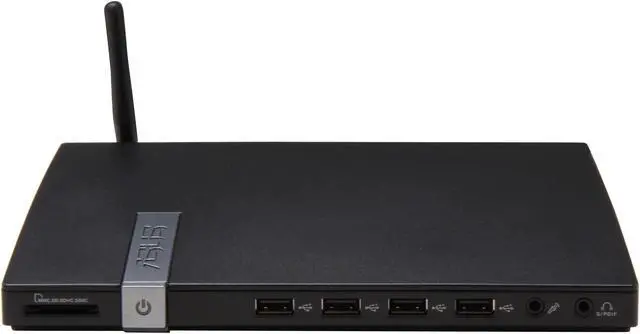Alt view image 2 of 6 - ASUS EB1033-B0100 Intel NM10 Black Mini / Booksize Barebone System