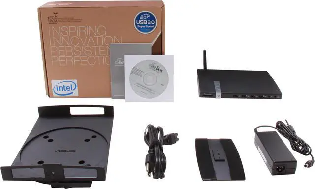Alt view image 6 of 6 - ASUS EB1033-B0100 Intel NM10 Black Mini / Booksize Barebone System