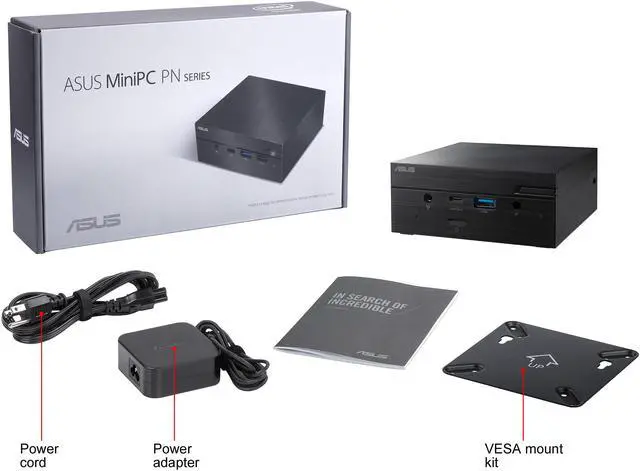 Alt view image 9 of 9 - ASUS PN50-BBR030MD Black Mini / Booksize Barebone System