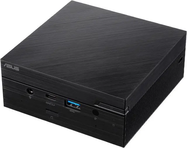 Alt view image 2 of 9 - ASUS PN50 Mini PC Barebone with AMD Ryzen 5 4500U Six-core Mobile Processor, up to 64GB DDR4 RAM, M.2 PCIE up to 1TB SSD, WiFi 6, Bluetooth, USB-C with VESA Mount (PN50-BBR065MD)