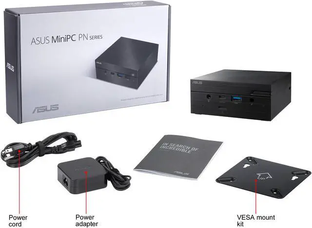 Alt view image 8 of 9 - ASUS PN50 Mini PC Barebone with AMD Ryzen 5 4500U Six-core Mobile Processor, up to 64GB DDR4 RAM, M.2 PCIE up to 1TB SSD, WiFi 6, Bluetooth, USB-C with VESA Mount (PN50-BBR065MD)