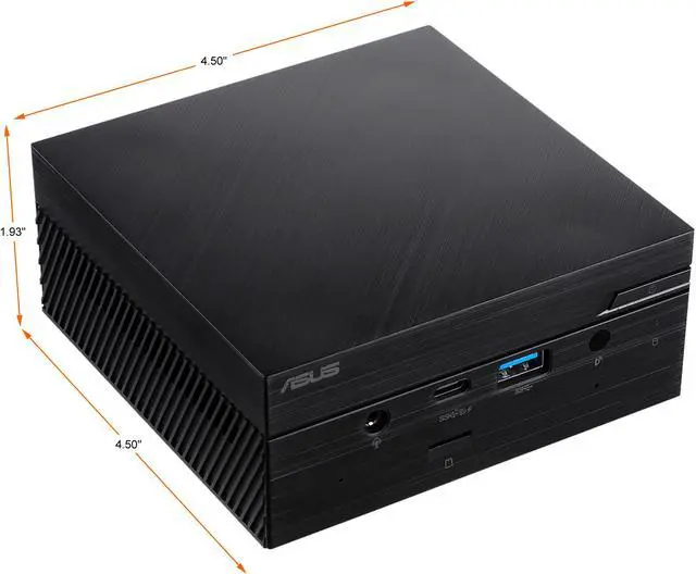 Alt view image 5 of 15 - ASUS PN51 MiniPC Barebone with AMD Ryzen R3-5300U, up to 64GB DDR4 RAM, M.2 SSD, WiFi 6 with Dual USB 3.2 Gen 2 Type-C (PN51-BB3000MD)