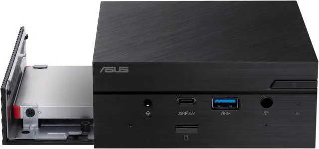 Alt view image 9 of 15 - ASUS PN51 Mini PC with AMD Ryzen 5 5500U Six-Core Mobile Processor, up to 64GB DDR4 RAM, M.2 PCIE up to 1TB SSD, WiFi 6, Bluetooth, USB-C, Hardware TPM, Barebone (PN51-E1-BB5000XTD)