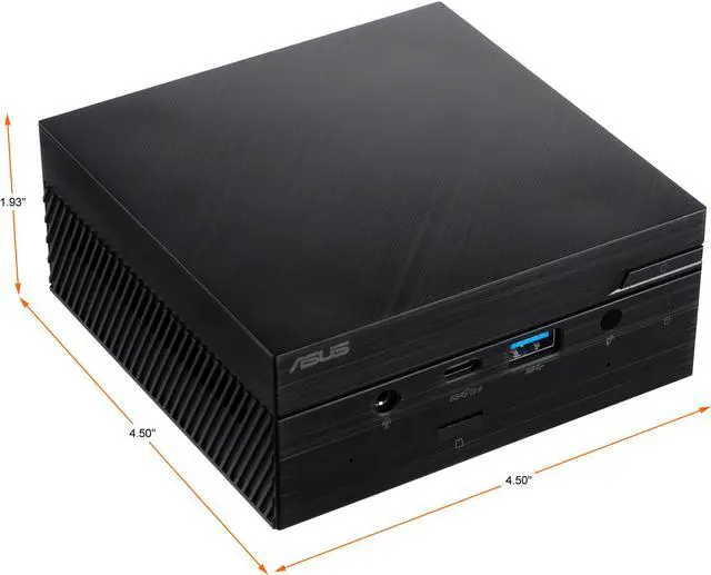 Alt view image 13 of 15 - ASUS PN51 Mini PC with AMD Ryzen 5 5500U Six-Core Mobile Processor, up to 64GB DDR4 RAM, M.2 PCIE up to 1TB SSD, WiFi 6, Bluetooth, USB-C, Hardware TPM, Barebone (PN51-E1-BB5000XTD)