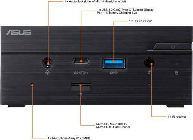 ASUS PN51 Mini PC with AMD Ryzen 3 5300U Quad-core Mobile