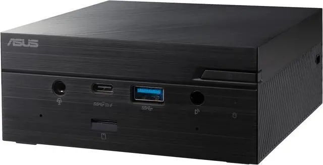 Main image of ASUS PN51 Mini PC Barebone with AMD Ryzen 3 5300U Quad-core Mobile Processor, up to 64GB DDR4 RAM, M.2 PCIE up to 1TB SSD, WiFi 6, Bluetooth, Hardware TPM, USB-C with VESA Mount (PN51-E1-BB3000XTD1)