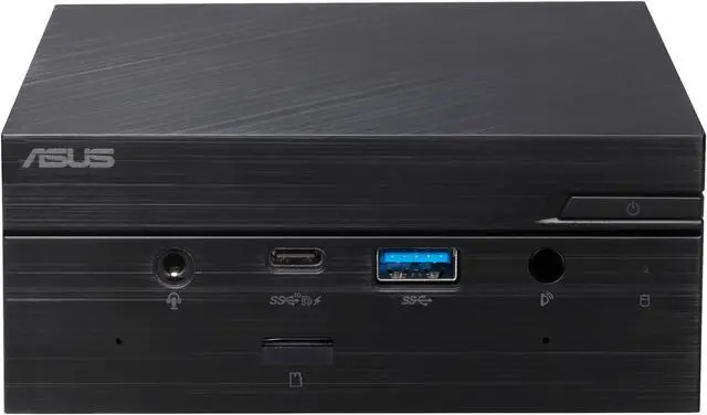 Alt view image 2 of 11 - ASUS PN51 Mini PC Barebone with AMD Ryzen 3 5300U Quad-core Mobile Processor, up to 64GB DDR4 RAM, M.2 PCIE up to 1TB SSD, WiFi 6, Bluetooth, Hardware TPM, USB-C with VESA Mount (PN51-E1-BB3000XTD1)