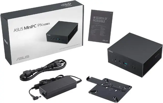 Alt view image 10 of 11 - ASUS PN63-S1 Mini PC Barebone with Intel Core i5-11300H, up to 64GB DDR4 RAM, Two M.2 SSD Plus One 2.5-inch HDD, WiFi 6, Bluetooth, USB-C with VESA Mount (PN63-S1-BB5H000XFD)
