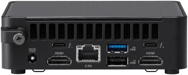 Alt view image 2 of 13 - ASUS NUC 14 Pro RNUC14RVKI30000UI Slim Barebone Kit (mini PC)with Intel 14th Gen Core 3 100U, Dual Storage Design, Thunderbolt™ 4, Wi-Fi 6E & Bluetooth 5.3 - Memory and Storage Sold Separately