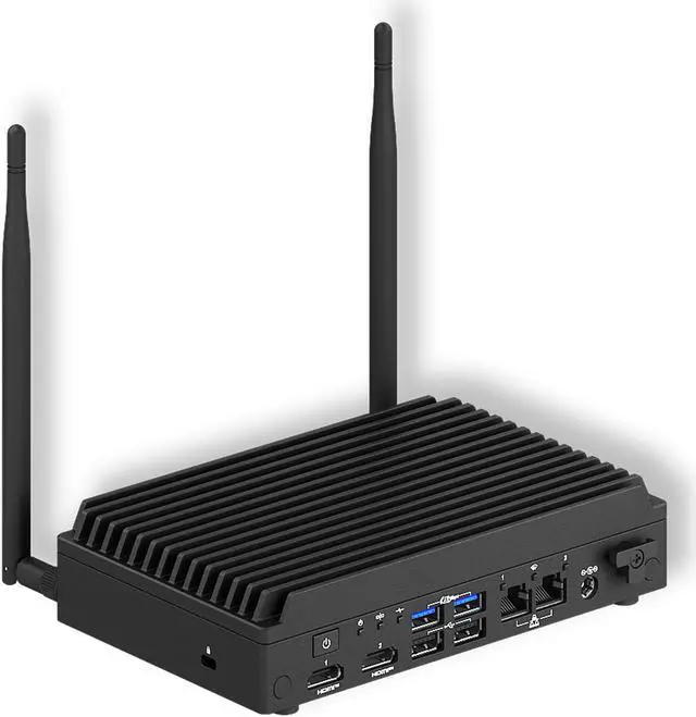 Alt view image 7 of 13 - ASUS NUC 13 Rugged Bravo Canyon Intel Atom x7425E mini PC Barebone (90AS0021-M000T0)w/DDR5 SO-DIMM slot , 1x M.2 2280 slot, 1xM.2 3042 slot