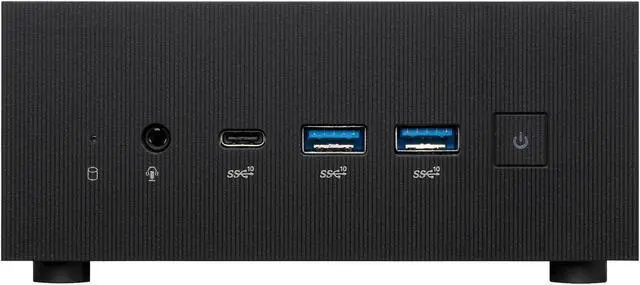 Alt view image 2 of 7 - ASUS ExpertCenter PN64 Non-Logo Barebone Mini PC with 13th Gen Intel Core i7-13700H, Dual Channel DDR5 RAM, Dual Storage Design, Quad 4K-display support, Wi-Fi 6E & Bluetooth, USB-C, Hardware TPM, VESA Mount included