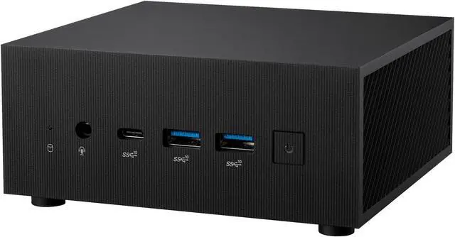 Alt view image 6 of 7 - ASUS ExpertCenter PN64 Non-Logo Barebone Mini PC with 13th Gen Intel Core i7-13700H, Dual Channel DDR5 RAM, Dual Storage Design, Quad 4K-display support, Wi-Fi 6E & Bluetooth, USB-C, Hardware TPM, VESA Mount included
