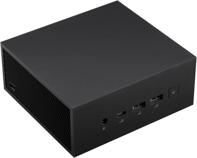 Main image of ASUS ExpertCenter PN65 Barebone Mini PC with Intel 14th Gen Core Ultra 7 155H, Dual channel DDR5 RAM, Triple Storage Design, Wi-Fi 7 & Bluetooth 5.4, Dual LAN, USB-C, Hardware TPM, VESA Mount included