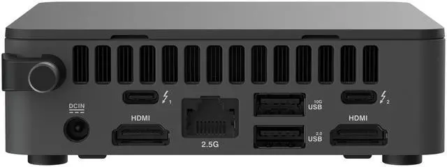 Alt view image 2 of 10 - ASUS NUC 13 PRO RNUC13ANKI70000UI Black Barebone slim Kit with Intel® Core™ i7-1360P, Single Unit - Memory and Storage Sold Separately)