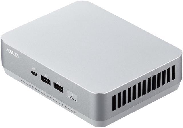 Alt view image 7 of 12 - ASUS NUC 14 Pro+ Barebone with Intel 14thGen Core Ultra 9 185H (NPU Support), up to 96GB DDR5 RAM, Dual Storage, Thunderbolt 4, Wi-Fi 6E & Bluetooth 5.3, Silver Aluminum Chassis, with VESA Mount