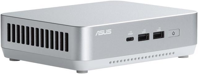 Alt view image 8 of 12 - ASUS NUC 14 Pro+ Barebone with Intel 14thGen Core Ultra 9 185H (NPU Support), up to 96GB DDR5 RAM, Dual Storage, Thunderbolt 4, Wi-Fi 6E & Bluetooth 5.3, Silver Aluminum Chassis, with VESA Mount