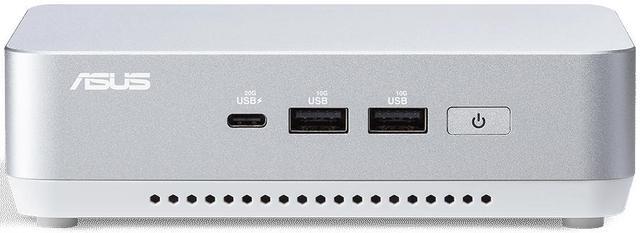 Alt view image 12 of 12 - ASUS NUC 14 Pro+ Barebone with Intel 14thGen Core Ultra 9 185H (NPU Support), up to 96GB DDR5 RAM, Dual Storage, Thunderbolt 4, Wi-Fi 6E & Bluetooth 5.3, Silver Aluminum Chassis, with VESA Mount