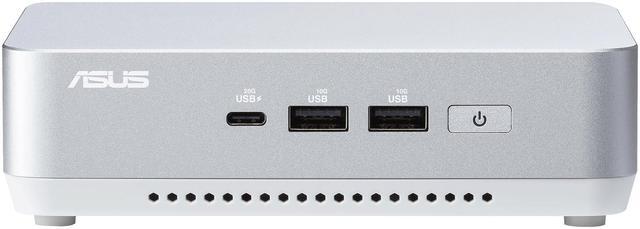 Main image of ASUS NUC 14 Pro+ Barebone Intel 14th Gen Core Ultra 5 125H (NPU Support), up to 96GB DDR5 RAM, Dual Storage, Thunderbolt 4, Wi-Fi 6E & Bluetooth 5.3, Silver Aluminum Chassis, with VESA Mount