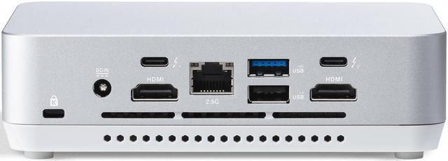 Alt view image 4 of 15 - ASUS NUC 14 Pro+ Barebone Intel 14th Gen Core Ultra 5 125H (NPU Support), up to 96GB DDR5 RAM, Dual Storage, Thunderbolt 4, Wi-Fi 6E & Bluetooth 5.3, Silver Aluminum Chassis, with VESA Mount
