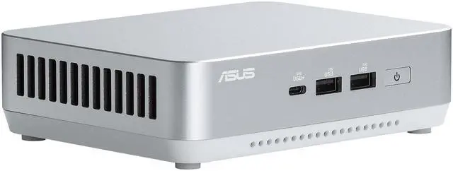 Alt view image 11 of 15 - ASUS NUC 14 Pro+ Barebone with Intel 14th Gen Core Ultra 7 155H (NPU Support), up to 96GB DDR5 RAM, Dual Storage, Thunderbolt 4, Wi-Fi 6E & Bluetooth 5.3, Silver Aluminum Chassis with VESA Mount